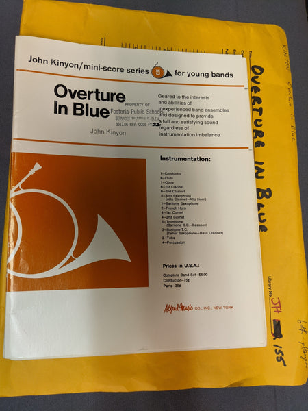 Overture in Blue